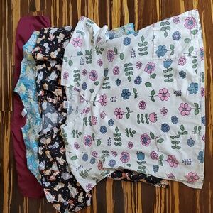 XL scrub tops